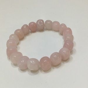 Rose Quartz Elastic bracelet